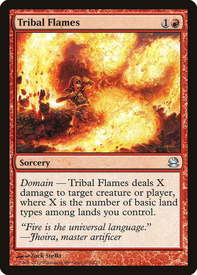 Tribal Flames [Modern Masters] | Shuffle n Cut Hobbies & Games