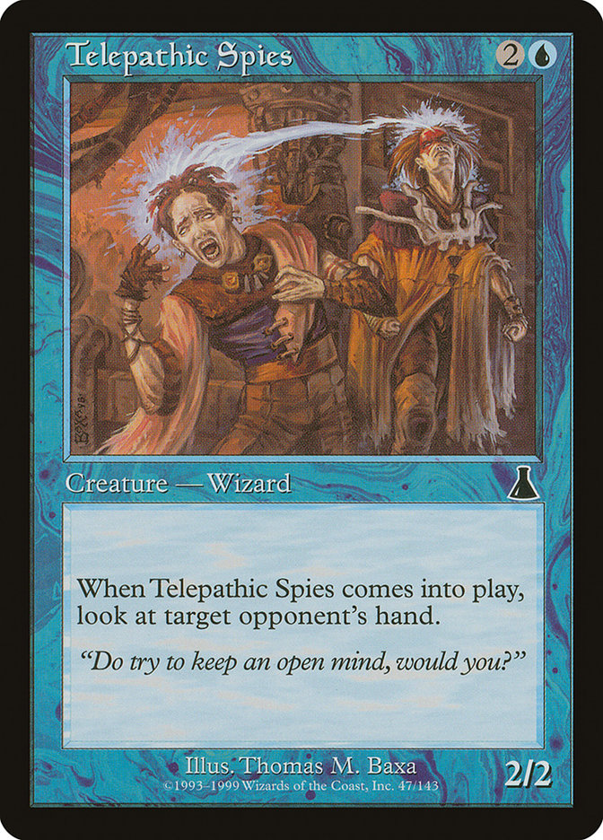Telepathic Spies [Urza's Destiny] | Shuffle n Cut Hobbies & Games