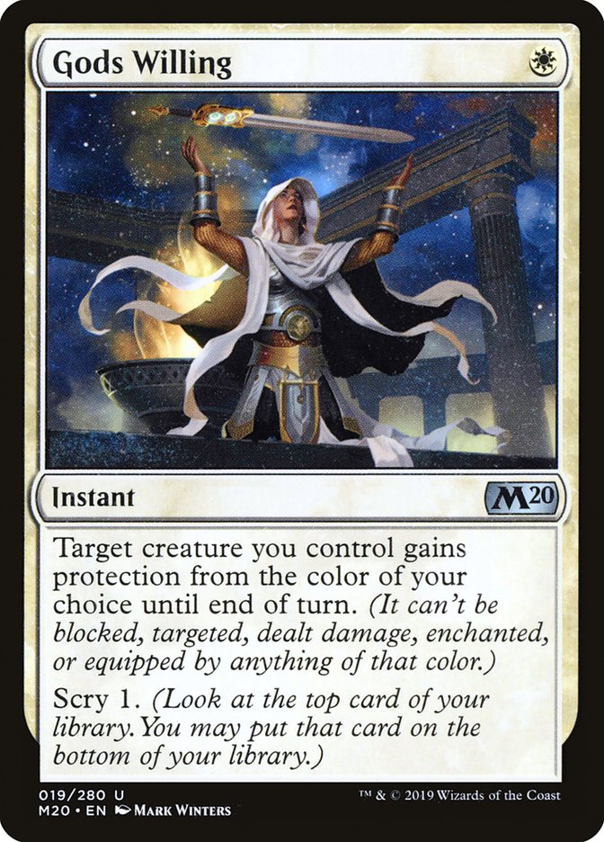 Gods Willing [Core Set 2020] | Shuffle n Cut Hobbies & Games