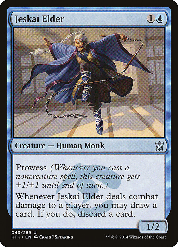 Jeskai Elder [Khans of Tarkir] | Shuffle n Cut Hobbies & Games