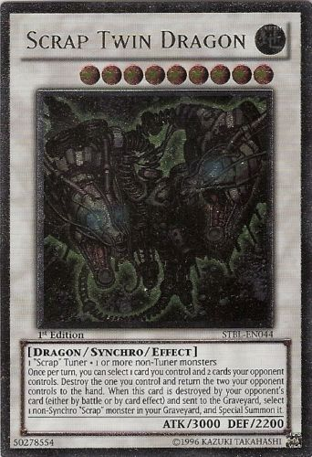Scrap Twin Dragon [STBL-EN044] Ultimate Rare | Shuffle n Cut Hobbies & Games