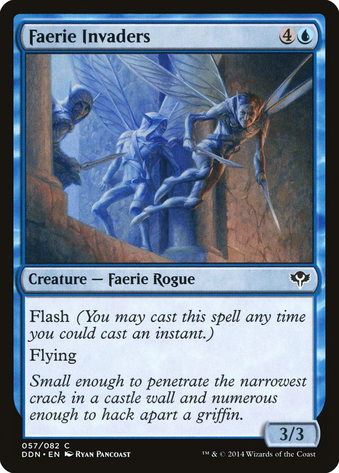 Faerie Invaders [Duel Decks: Speed vs. Cunning] | Shuffle n Cut Hobbies & Games