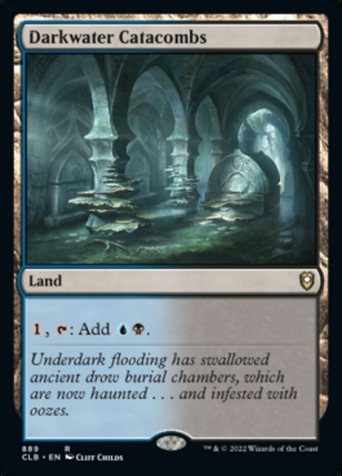 Darkwater Catacombs [Commander Legends: Battle for Baldur's Gate] | Shuffle n Cut Hobbies & Games