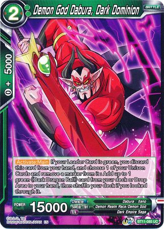 Demon God Dabura, Dark Dominion [BT11-085] | Shuffle n Cut Hobbies & Games