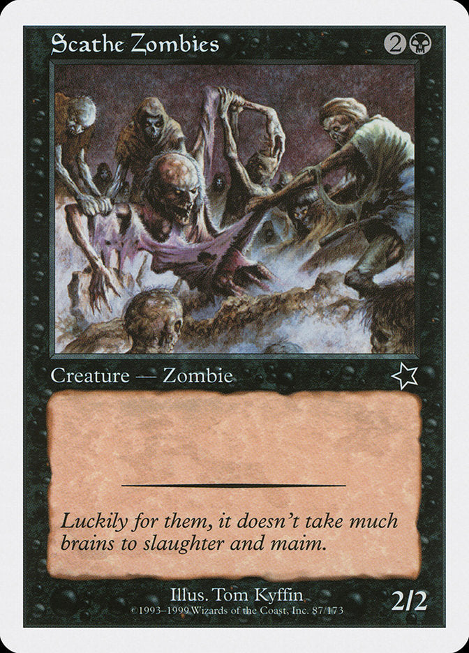 Scathe Zombies [Starter 1999] | Shuffle n Cut Hobbies & Games