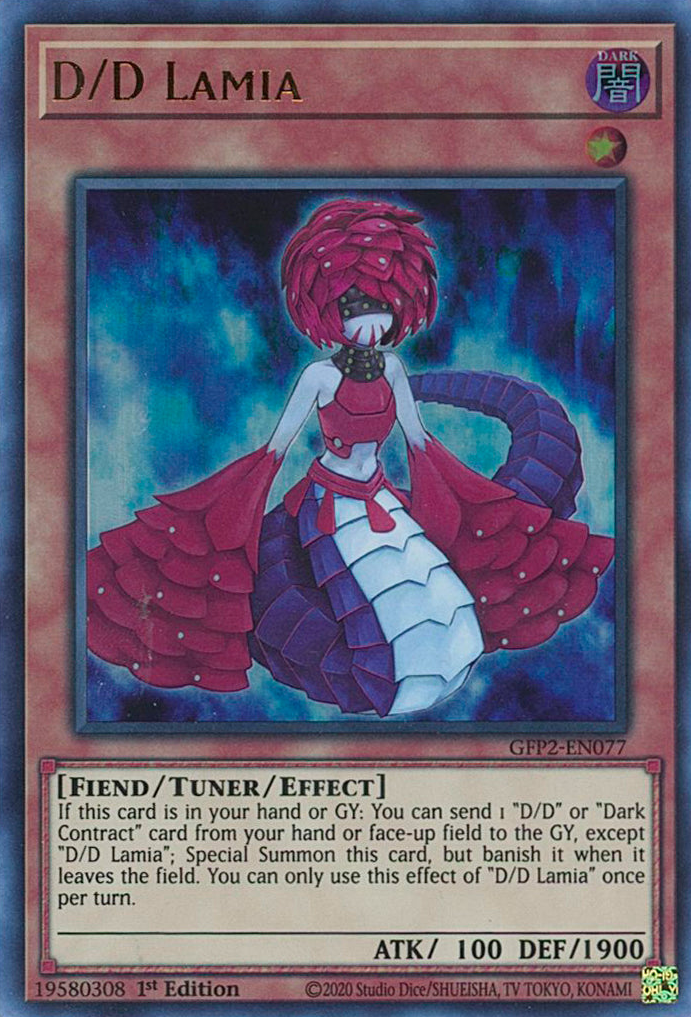 D/D Lamia [GFP2-EN077] Ultra Rare | Shuffle n Cut Hobbies & Games