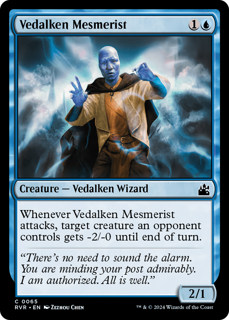 Vedalken Mesmerist [Ravnica Remastered] | Shuffle n Cut Hobbies & Games