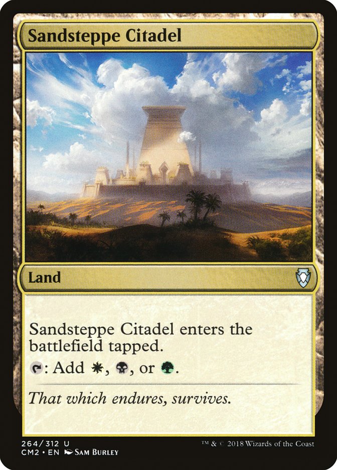 Sandsteppe Citadel [Commander Anthology Volume II] | Shuffle n Cut Hobbies & Games