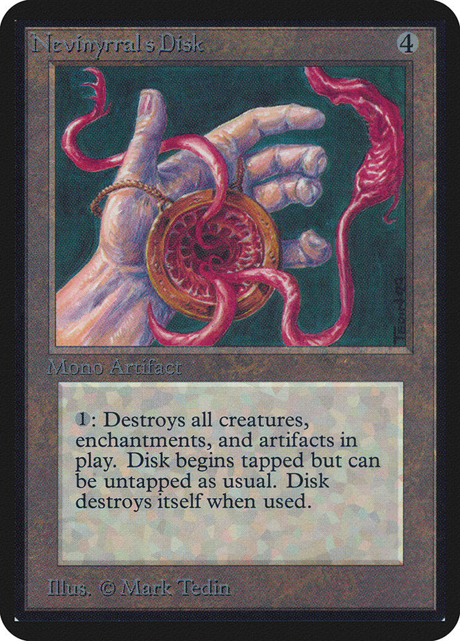 Nevinyrral's Disk [Alpha Edition] | Shuffle n Cut Hobbies & Games