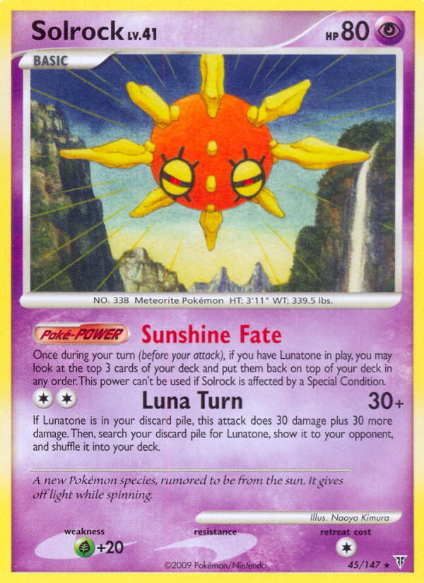 Solrock (45/147) [Platinum: Supreme Victors] | Shuffle n Cut Hobbies & Games