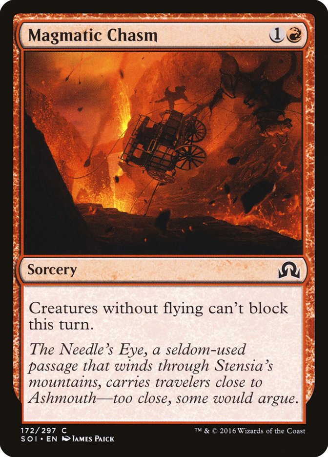 Magmatic Chasm [Shadows over Innistrad] | Shuffle n Cut Hobbies & Games