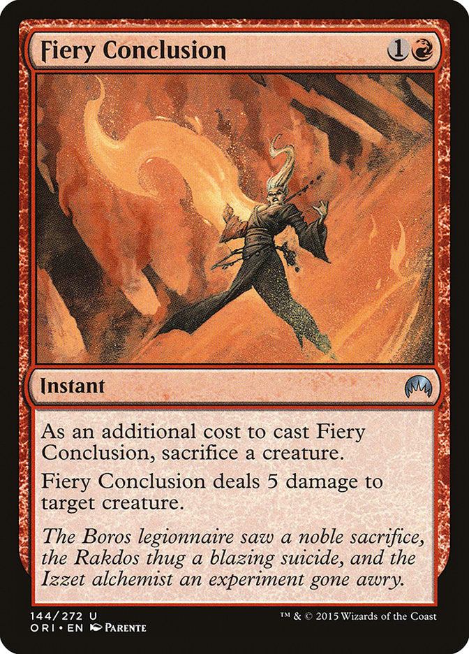 Fiery Conclusion [Magic Origins] | Shuffle n Cut Hobbies & Games
