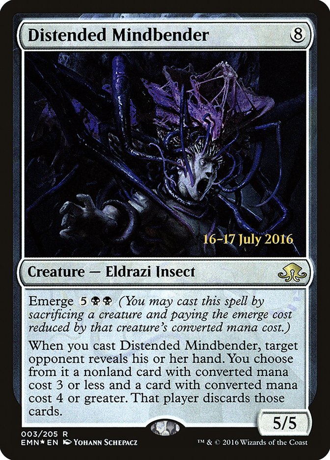 Distended Mindbender [Eldritch Moon Prerelease Promos] | Shuffle n Cut Hobbies & Games