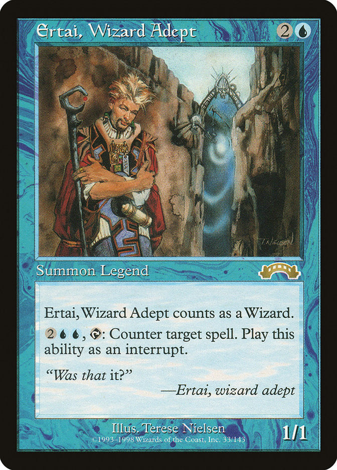 Ertai, Wizard Adept [Exodus] | Shuffle n Cut Hobbies & Games