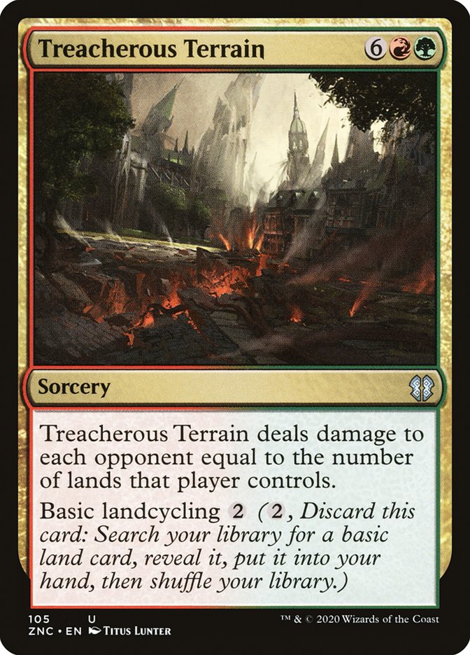 Treacherous Terrain [Zendikar Rising Commander] | Shuffle n Cut Hobbies & Games