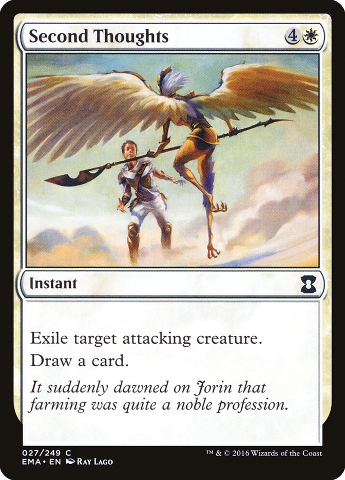 Second Thoughts [Eternal Masters] | Shuffle n Cut Hobbies & Games