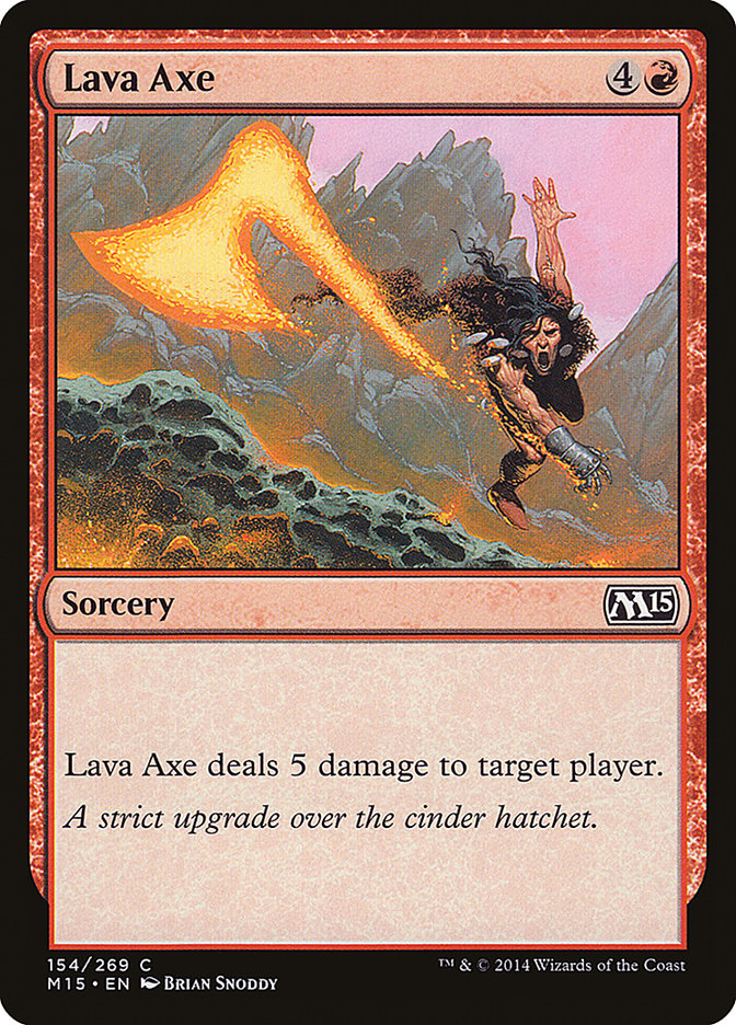 Lava Axe [Magic 2015] | Shuffle n Cut Hobbies & Games