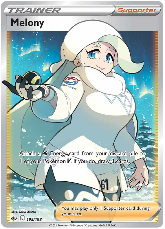 Melony (195/198) [Sword & Shield: Chilling Reign] | Shuffle n Cut Hobbies & Games