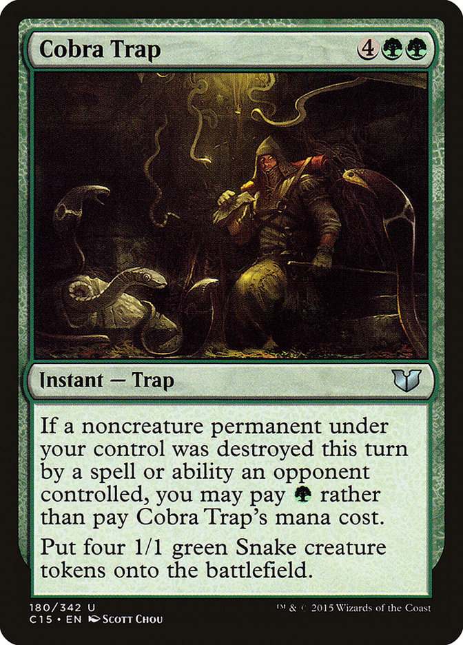 Cobra Trap [Commander 2015] | Shuffle n Cut Hobbies & Games