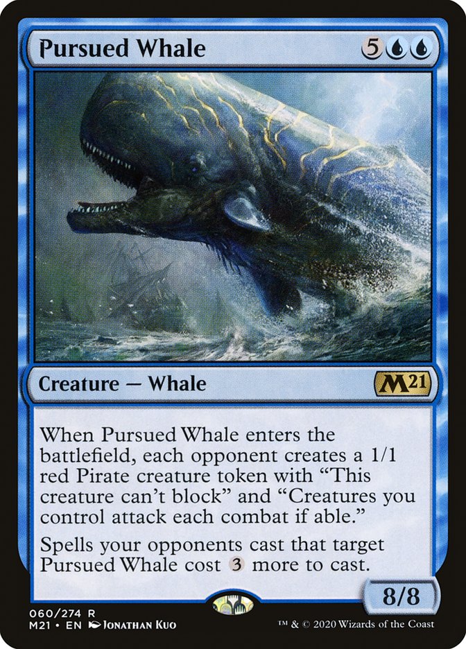 Pursued Whale [Core Set 2021] | Shuffle n Cut Hobbies & Games