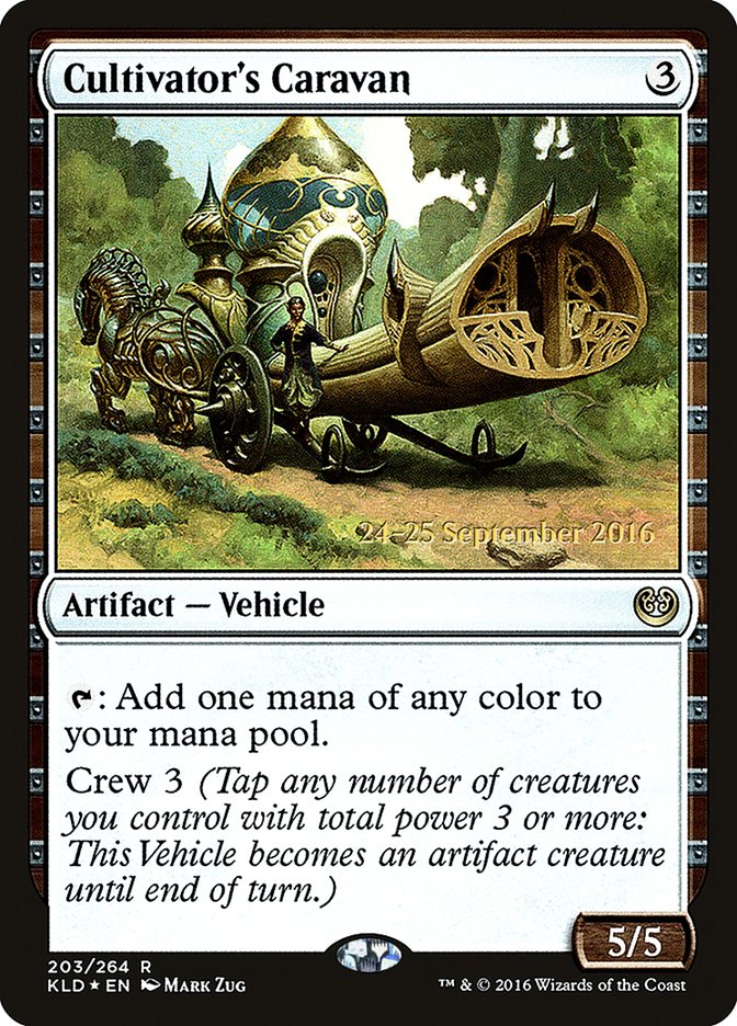 Cultivator's Caravan [Kaladesh Prerelease Promos] | Shuffle n Cut Hobbies & Games