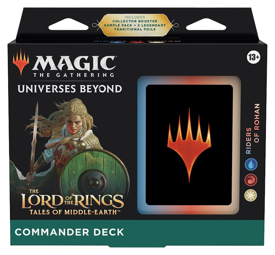 The Lord of the Rings: Tales of Middle-earth - Commander Deck (Riders of Rohan) | Shuffle n Cut Hobbies & Games