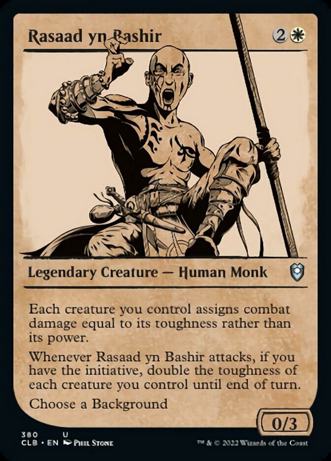 Rasaad yn Bashir (Showcase) [Commander Legends: Battle for Baldur's Gate] | Shuffle n Cut Hobbies & Games