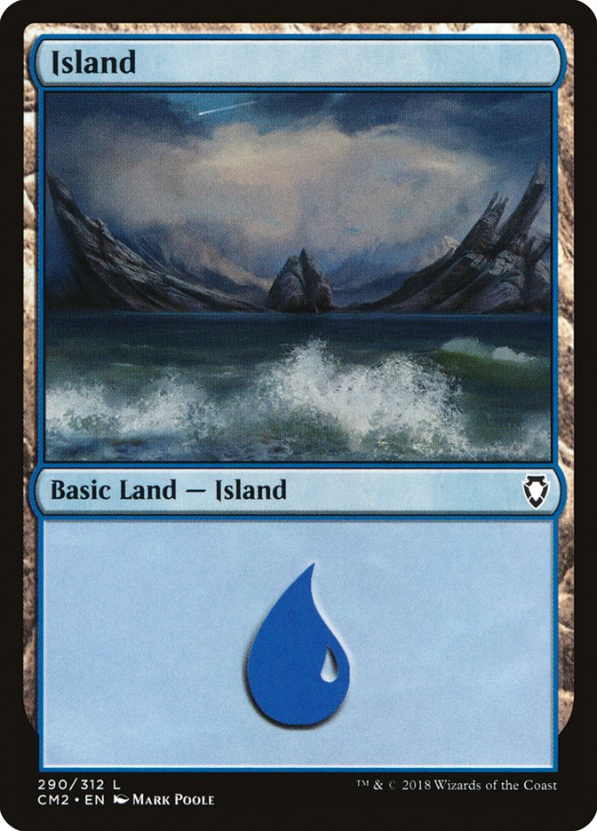 Island (290) [Commander Anthology Volume II] | Shuffle n Cut Hobbies & Games