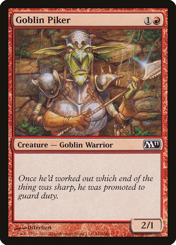 Goblin Piker [Magic 2011] | Shuffle n Cut Hobbies & Games