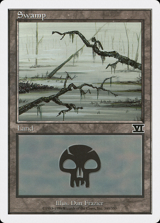 Swamp (340) [Classic Sixth Edition] | Shuffle n Cut Hobbies & Games