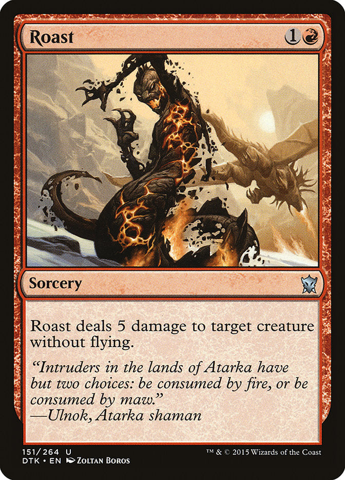 Roast [Dragons of Tarkir] | Shuffle n Cut Hobbies & Games