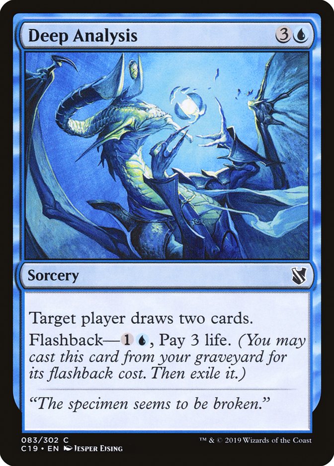 Deep Analysis [Commander 2019] | Shuffle n Cut Hobbies & Games