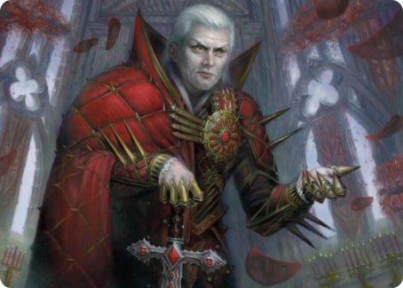 Edgar, Charmed Groom 1 Art Card [Innistrad: Crimson Vow Art Series] | Shuffle n Cut Hobbies & Games