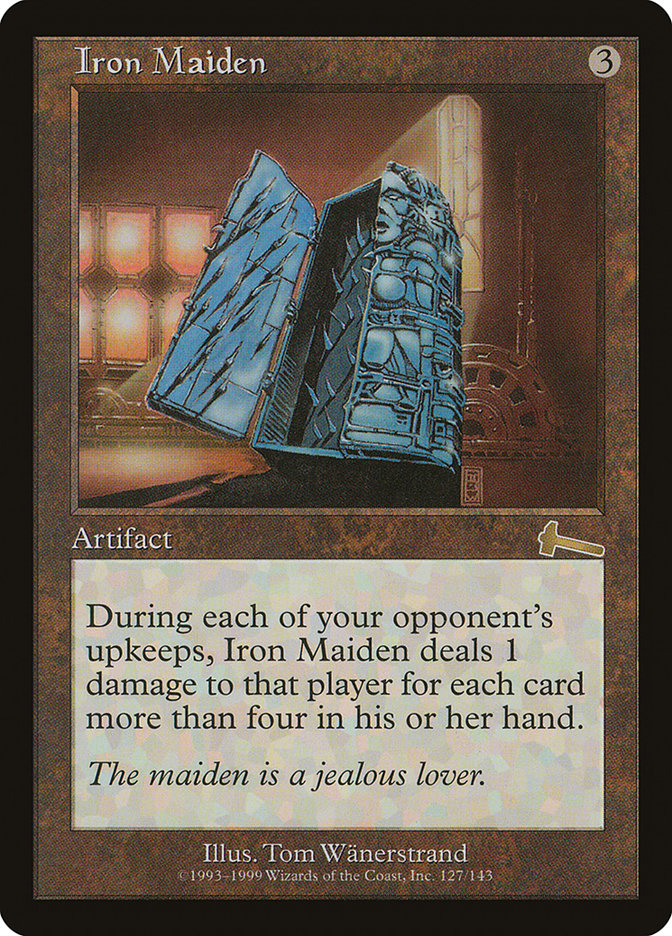 Iron Maiden [Urza's Legacy] | Shuffle n Cut Hobbies & Games