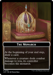 The Monarch // Pirate Double-Sided Token [The Lost Caverns of Ixalan Commander Tokens] | Shuffle n Cut Hobbies & Games