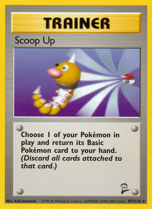 Scoop Up (107/130) [Base Set 2] | Shuffle n Cut Hobbies & Games