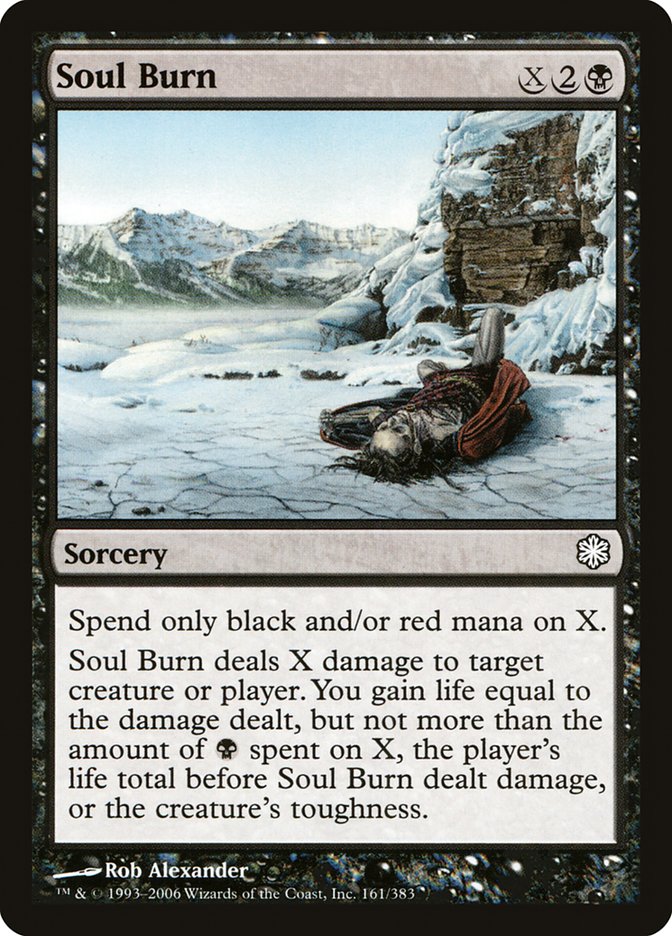 Soul Burn [Coldsnap Theme Decks] | Shuffle n Cut Hobbies & Games