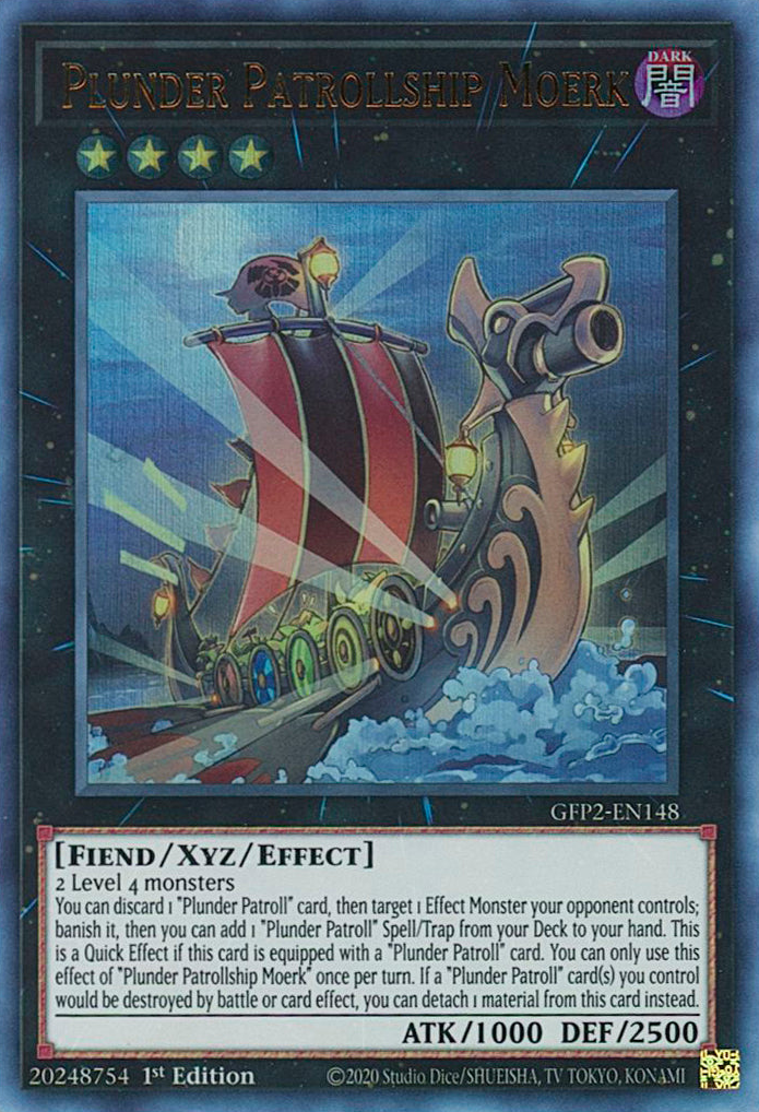 Plunder Patrollship Moerk [GFP2-EN148] Ultra Rare | Shuffle n Cut Hobbies & Games