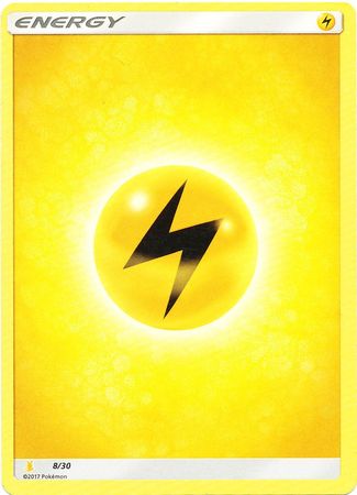 Lightning Energy (8/30) [Sun & Moon: Trainer Kit - Alolan Raichu] | Shuffle n Cut Hobbies & Games