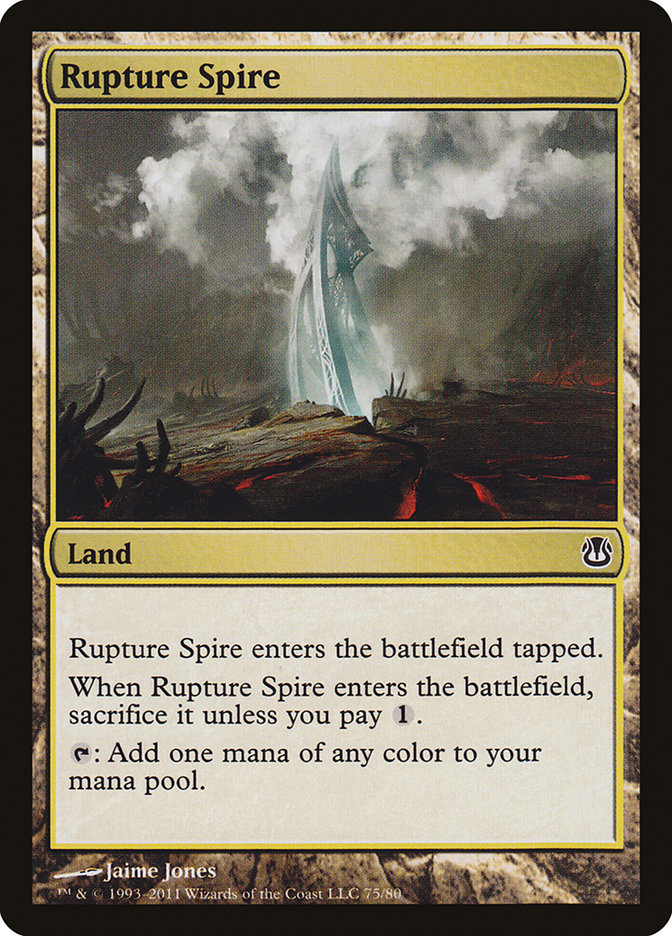 Rupture Spire [Duel Decks: Ajani vs. Nicol Bolas] | Shuffle n Cut Hobbies & Games