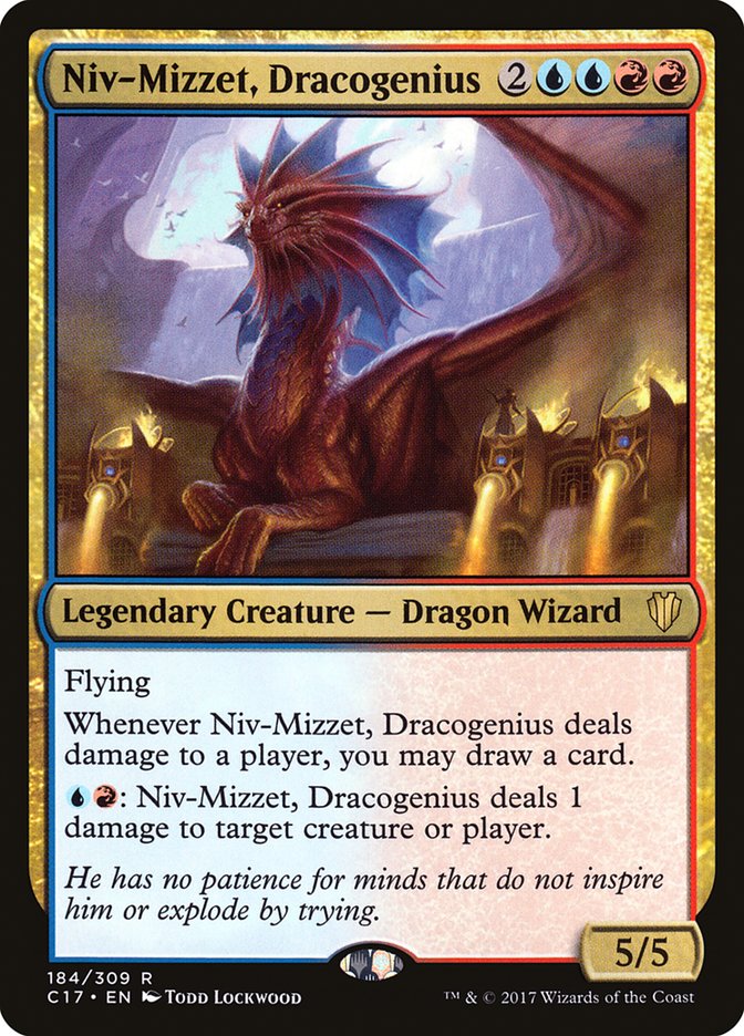 Niv-Mizzet, Dracogenius [Commander 2017] | Shuffle n Cut Hobbies & Games