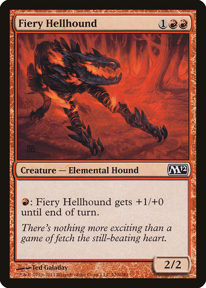 Fiery Hellhound [Magic 2012] | Shuffle n Cut Hobbies & Games