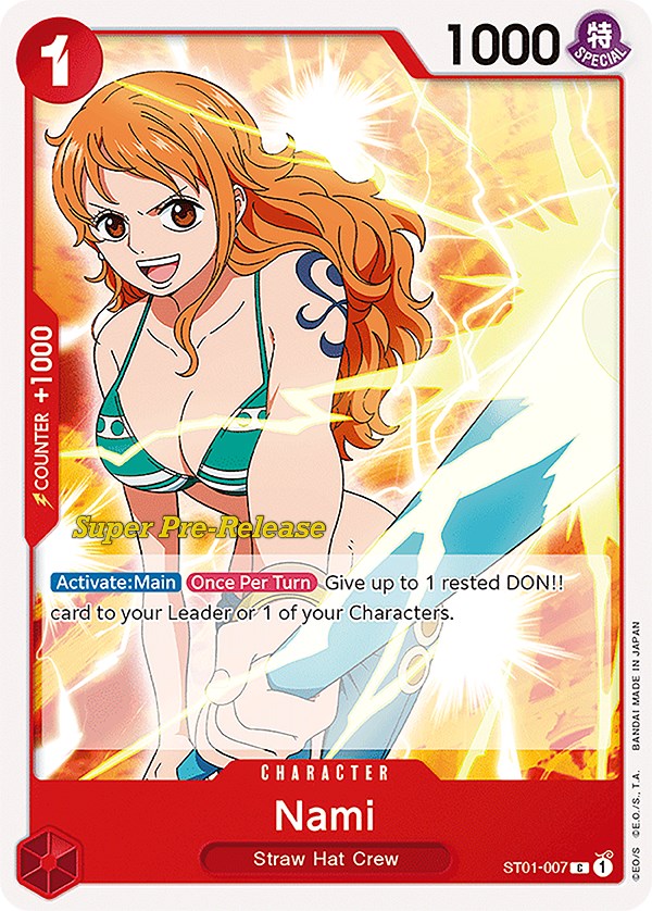 Nami [Super Pre-Release Starter Deck: Straw Hat Crew] | Shuffle n Cut Hobbies & Games