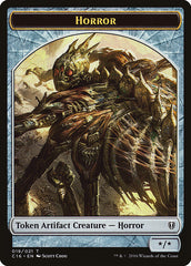 Horror // Thopter Double-Sided Token [Commander 2016 Tokens] | Shuffle n Cut Hobbies & Games