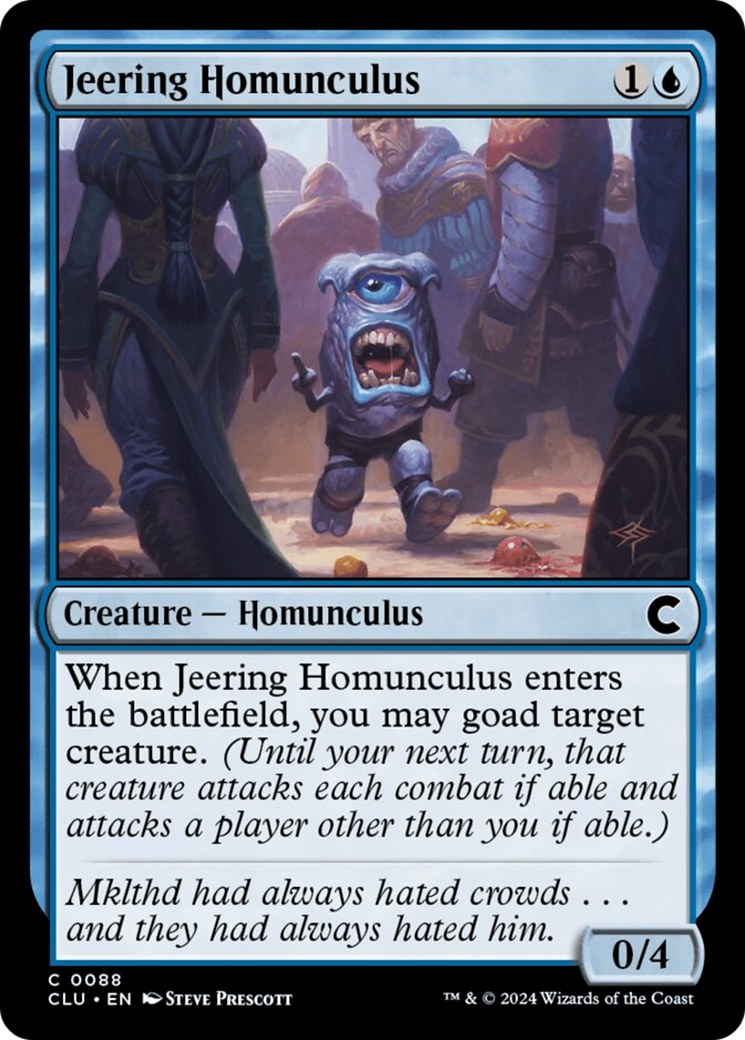 Jeering Homunculus [Ravnica: Clue Edition] | Shuffle n Cut Hobbies & Games