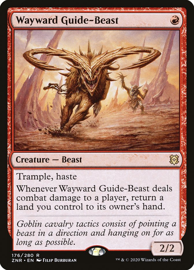 Wayward Guide-Beast [Zendikar Rising] | Shuffle n Cut Hobbies & Games