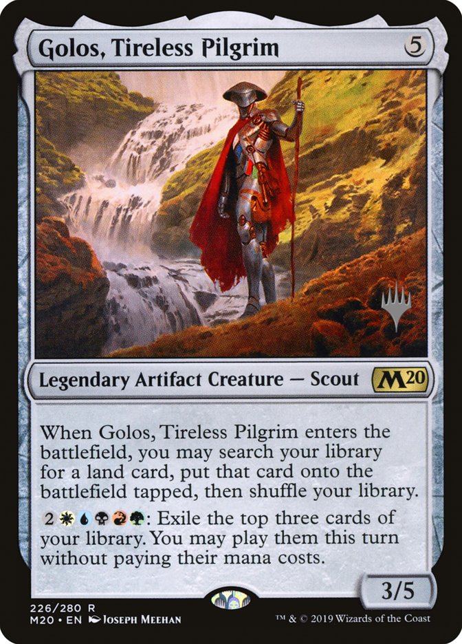 Golos, Tireless Pilgrim (Promo Pack) [Core Set 2020 Promos] | Shuffle n Cut Hobbies & Games