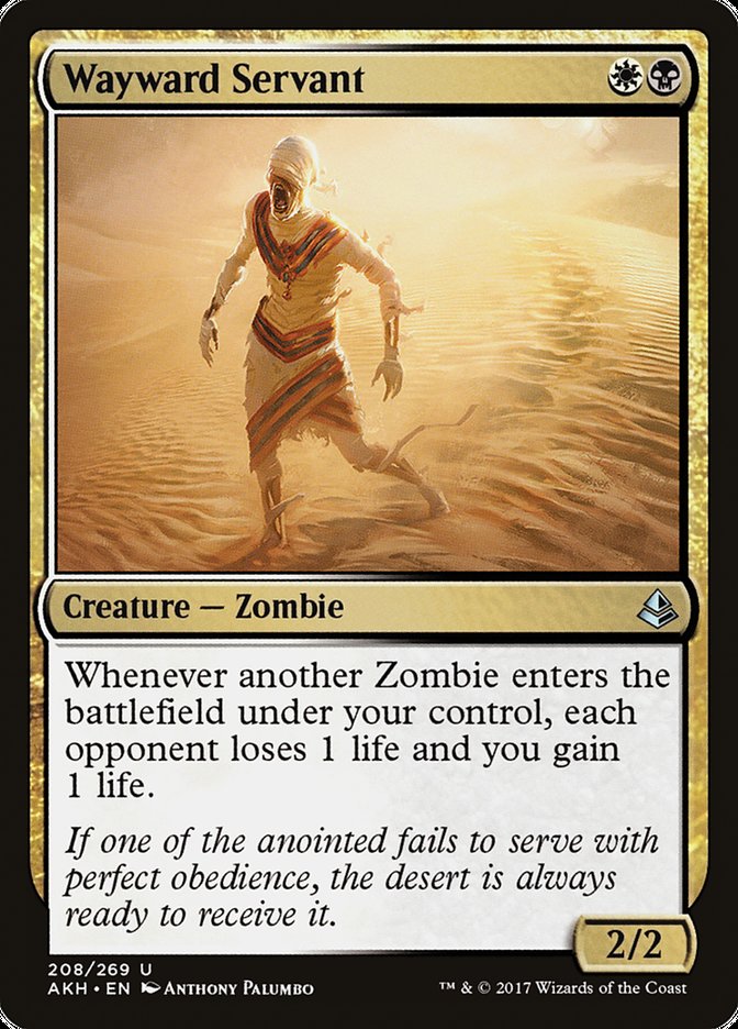 Wayward Servant [Amonkhet] | Shuffle n Cut Hobbies & Games