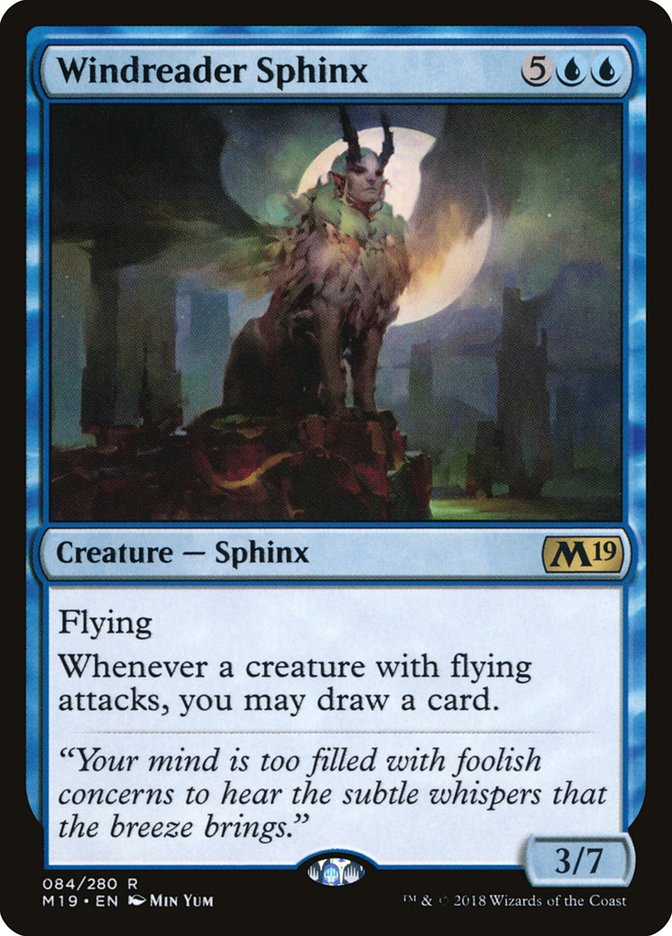 Windreader Sphinx [Core Set 2019] | Shuffle n Cut Hobbies & Games