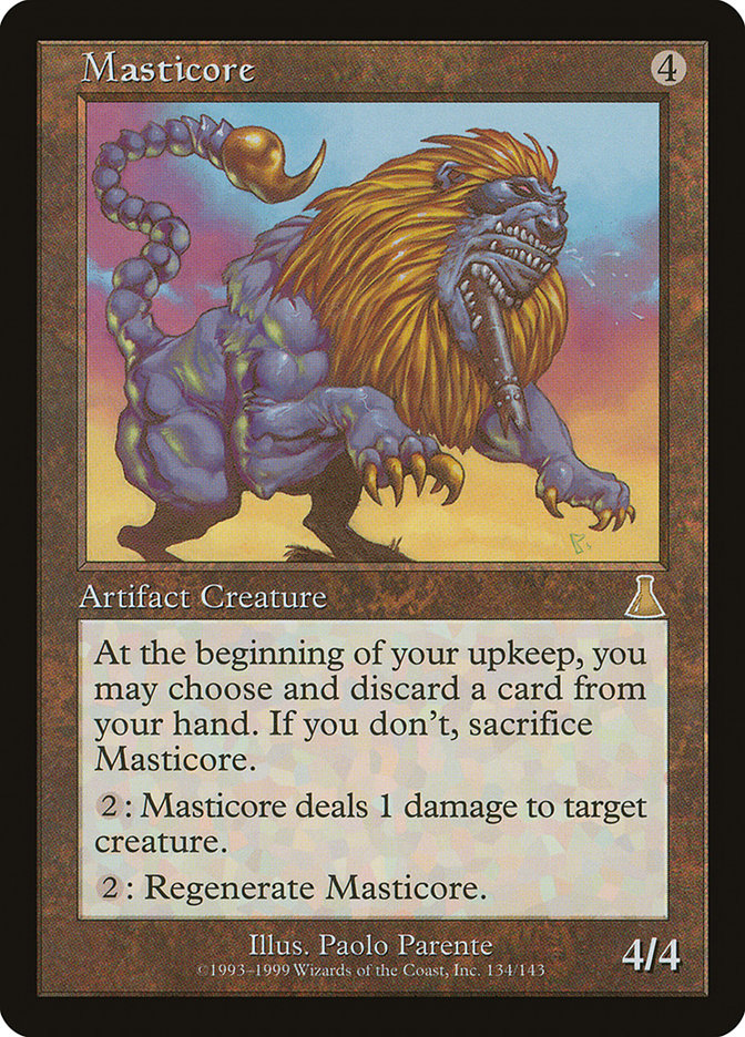 Masticore [Urza's Destiny] | Shuffle n Cut Hobbies & Games